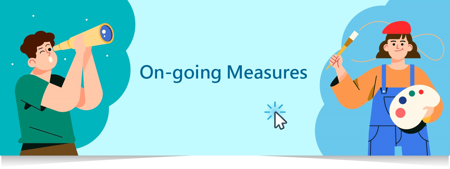 On-going Measures in the Blueprint